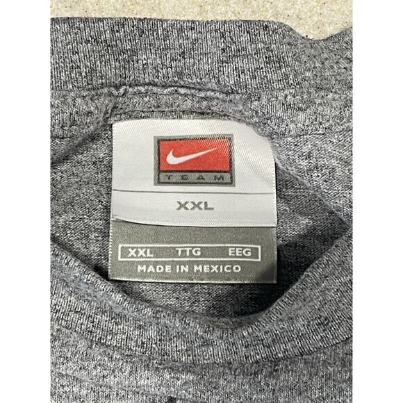 Nike Oregon State Beavers Gray Football T-Shirt Men’s Size 2XL-College Sports - Picture 8 of 10